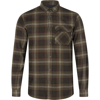 Koszula Seeland Glen Flannel Shirt Pine Green