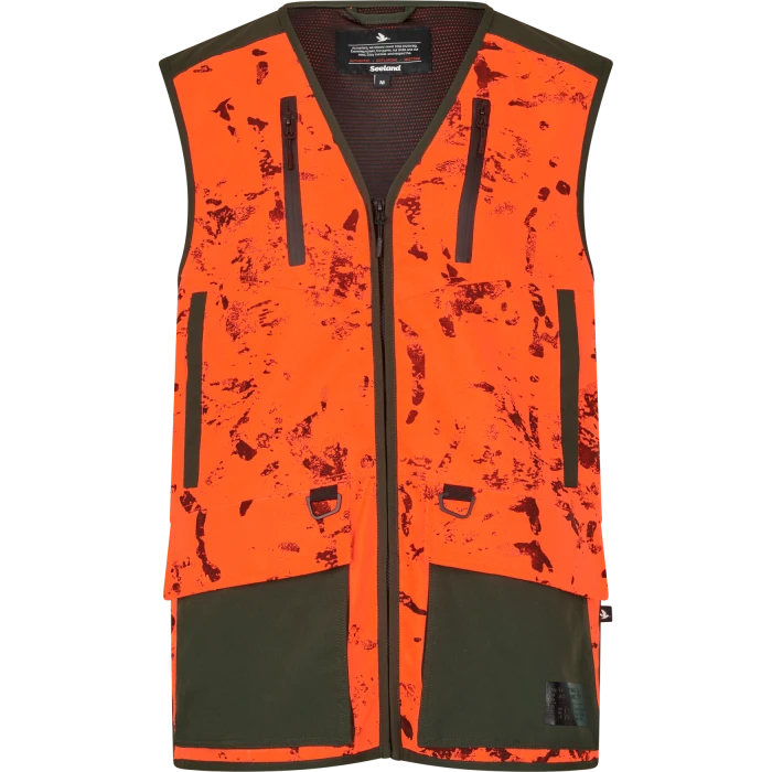 Kamizelka Seeland Trax Blaze Waistcoat Orange Blaze InVis MPC
