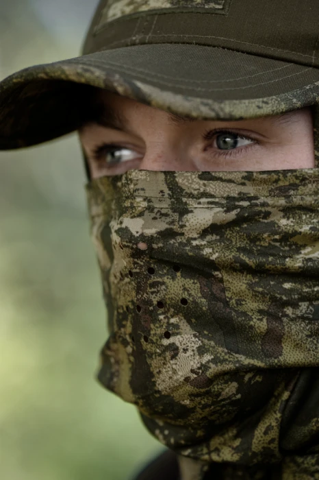 Kominiarka Seeland Tagus Camo Face Cover InVis MPC Green