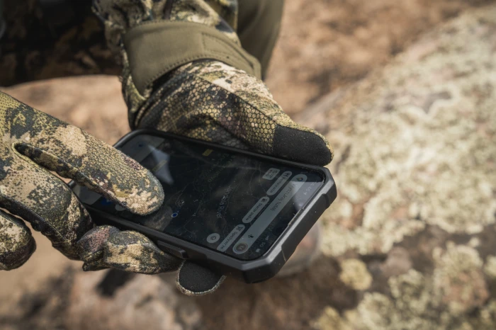 Rękawiczki Seeland Grip Camo Gloves InVis MPC Green
