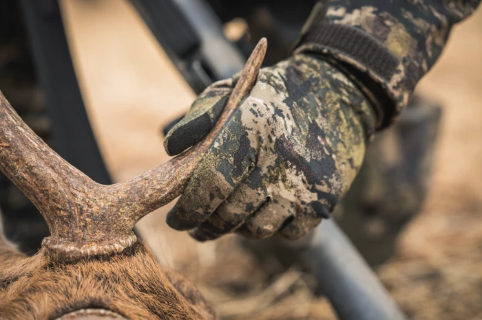 Rękawiczki Seeland Grip Camo Gloves InVis MPC Green