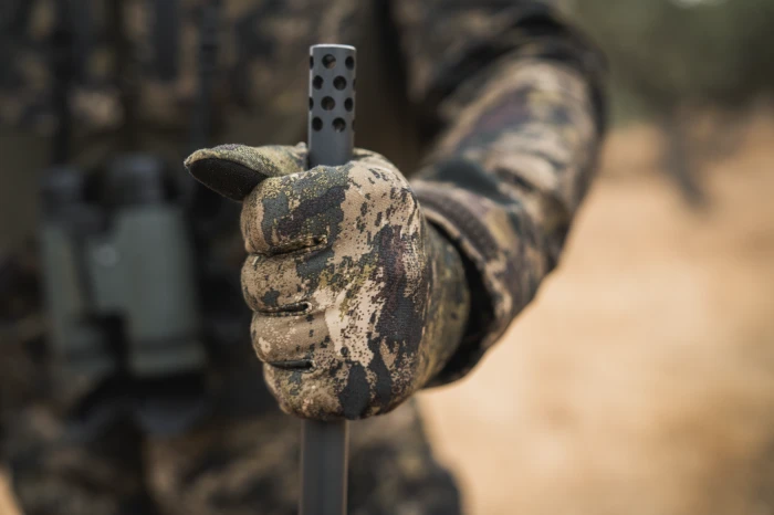 Rękawiczki Seeland Grip Camo Gloves InVis MPC Green